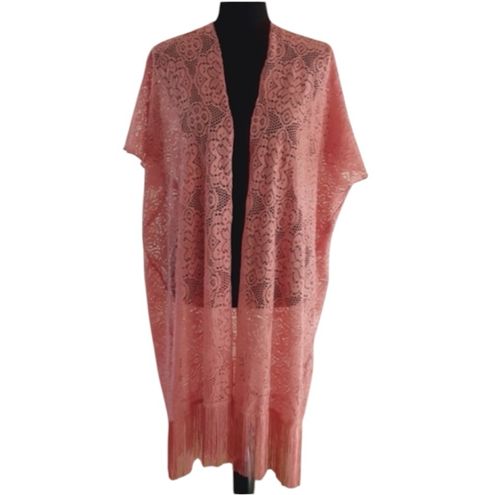 Cruise Club NWT Lace Kimono